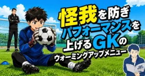 怪我を防ぎパフォーマンスを上げるGKのウォーミングアップメニュー